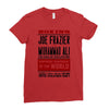 thrilla in manilla Ladies Fitted T-Shirt