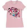 literature monkey Ladies Fitted T-Shirt