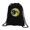nine and three quarters Drawstring Bags