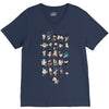 shakespeare a z V-Neck Tee
