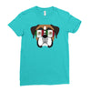 mexican boxer Ladies Fitted T-Shirt