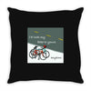 i&rsquo;d lock my bike to yours anytime Throw Pillow