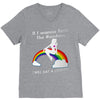 ls mug eat rainbow eat les V-Neck Tee