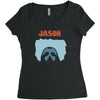 jason jaws Women's Triblend Scoop T-shirt