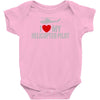 i' love my helicopter pilot Baby Bodysuit