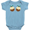 christmas pudding Baby Onesie