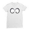 googly eyes Ladies Fitted T-Shirt