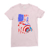 i'm the captain in the war Ladies Fitted T-Shirt