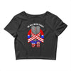 memorial day 2018 911 we will never  fotget Crop Top