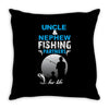 Uncle &amp; Nephew Fishing Partners For Life Throw Pillow