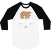 papa bear 3/4 Sleeve Shirt