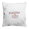 electro city Throw Pillow