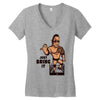 just bring it Women's V-Neck T-Shirt