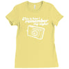 this is how i remember my night! Ladies Fitted T-Shirt