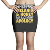 black without apology Mini Skirts