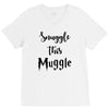 Snuggle this Muggle V-Neck Tee