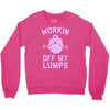vintage dg506 workin off my lumps best trending Crewneck Sweatshirt