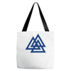 valknutr knoten der gefallenen odin nordisch symbol aspekte wotan Tote Bags