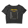 Aries Facts Zodiac Crop Top
