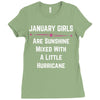 January Girls Ladies Fitted T-Shirt