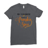 my favorite season is pumpkin spice Ladies Fitted T-Shirt