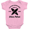 wave patrol Baby Onesie