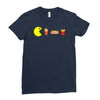 fries foodie Ladies Fitted T-Shirt