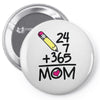 mothers day Pin-back button