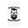 real man dont shave iPhoneX