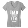 bad choices make good stories Women's V-Neck T-Shirt