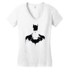 batman Women's V-Neck T-Shirt
