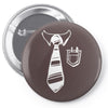 geek pocket protector tie Pin-back button