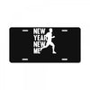 new year, new me running fitness License Plate