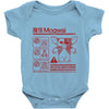 mogwai warning Baby Onesie