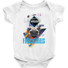 who loves frenchies Baby Bodysuit