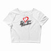 be mine valentine Crop Top