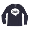 hello Long Sleeve Shirts