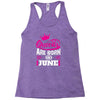 Queens Are Born in June Racerback Tank