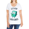 let's play video games Ladies Curvy T-Shirt