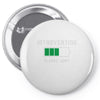 low battery introvert pun humor Pin-back button