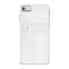 my blood type is coffee iPhone 7 Case