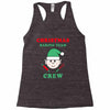 christmas baking team crew elf Racerback Tank