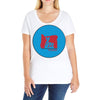 please blu Ladies Curvy T-Shirt