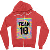 Holographic Team 10 Zipper Hoodie