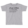 Algorithm Dictionary Toddler T-shirt
