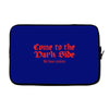 funny t shirt come to the dark side we have cookies rude tee offensive Laptop sleeve
