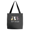 happy meowr Tote Bags