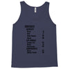 contents list Tank Top