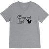 crazy cat lady V-Neck Tee