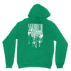 banksy street art zebra bar code Unisex Hoodie